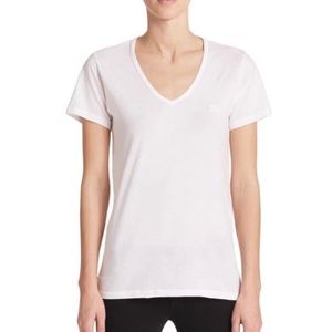 Burberry Brit White V-Neck Tee XLarge